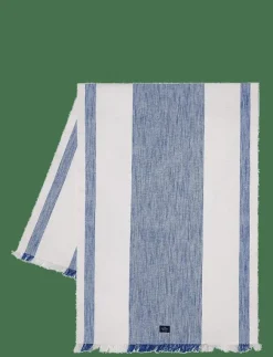 Lexington Home Kökstextilier|Textilier|Striped Organic Cotton Runner with Fringes - Dukar & löpare