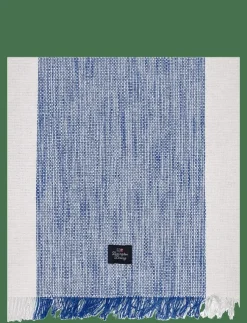 Lexington Home Kökstextilier|Textilier|Striped Organic Cotton Runner with Fringes - Dukar & löpare