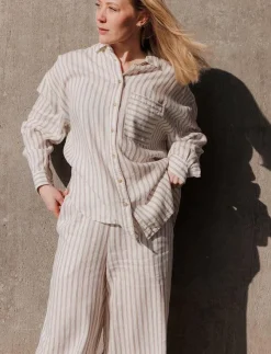 Rethinkit Studios Striped pants PJ - Casual byxor|Kvinnor Byxor
