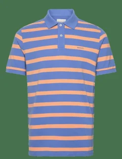 GANT STRIPED POLO - Kortärmade pikéer| Pikéer
