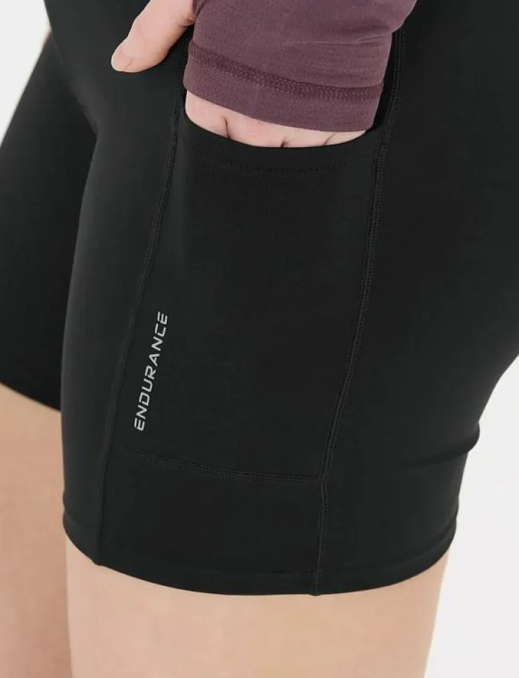 Kvinnor Endurance Shorts|Strong W Short Run Tights - Träningsshorts