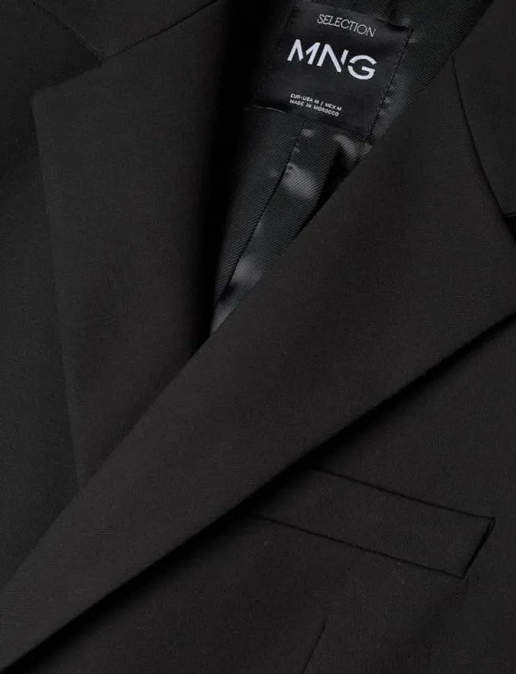 Mango Structured double fabric coat with belt - Ullkappor|Kvinnor Jackor & Kappor