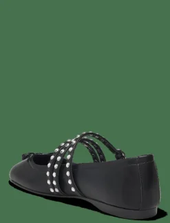 Mango Studded ballet flats with straps - Ballerinas|Kvinnor Ballerinaskor