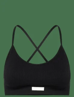 Kvinnor Björn Borg Sport-Bh|STUDIO SEAMLESS RIBBED STRAP BRA - Sport BH:ar