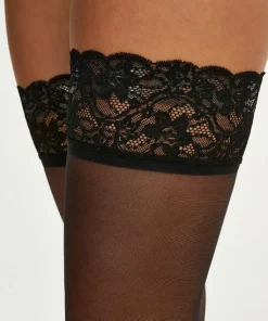 Kvinnor Hunkemöller Stay-Ups|SU 15DEN Lace 2P - Stay-ups