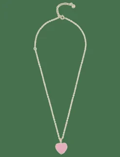 SNÖ of Sweden Sugar hearts pendant neck 42 - 42 cm - Kedjehalsband|Kvinnor Smycken
