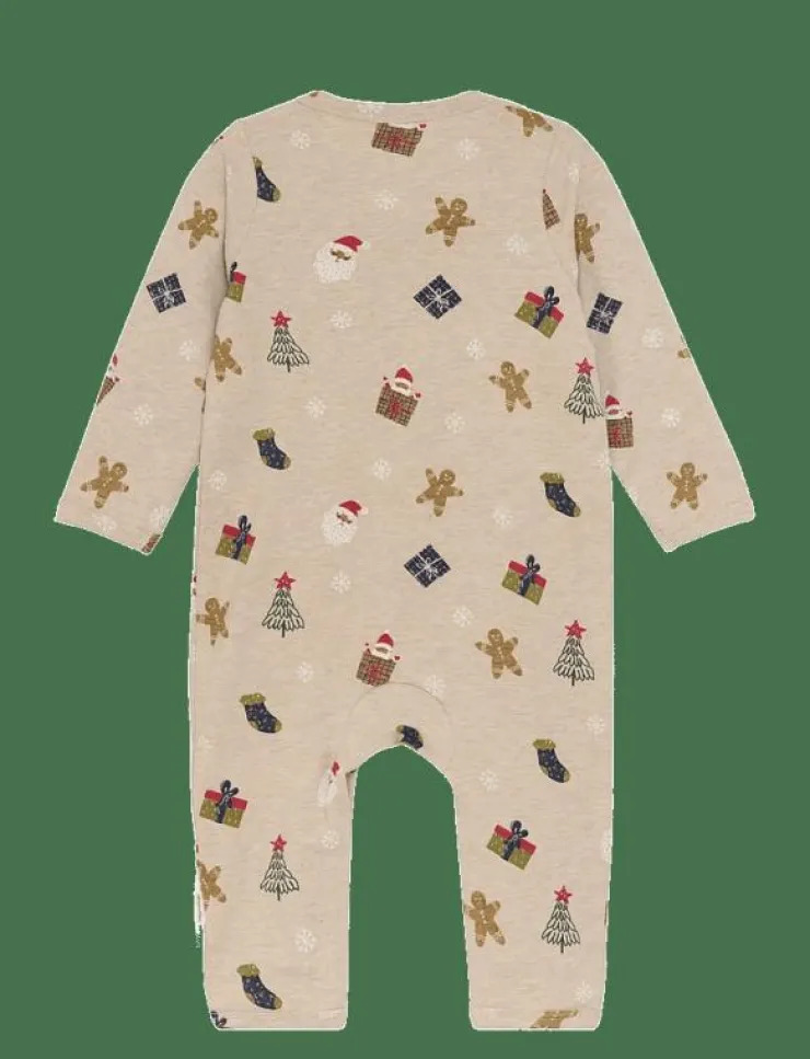 Minymo Suit LS AOP - Långärmad bodysuit|Barn Bodysuits