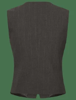 Kvinnor Mango Västar|Suit waistcoat with buttons - Stickade västar