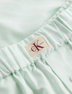 Kvinnor Calvin Klein Jeans Shorts|SUMMER POPLIN BOXER SHORT - Casual shorts