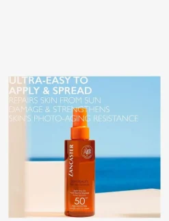 Kvinnor Lancaster Hudvård|Sun Care Face & Body Satin dry oil SPF30 150 ML - Kroppsvård