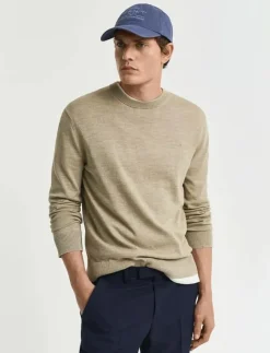 GANT SUNFADED C-NECK - Rundhalsad| Stickat