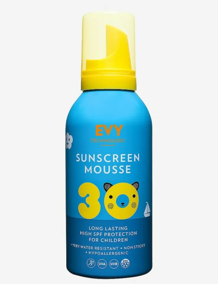 Kvinnor/Barn EVY Technology Bada|Bada|Sunscreen mousse SPF 30 KIDS face and body 150 ml - Solskydd för barn