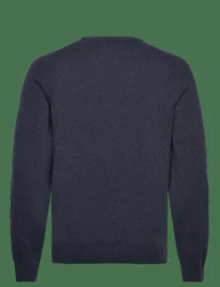 GANT SUPERFINE LAMBSWOOL C-NECK - Rundhalsad| Stickat