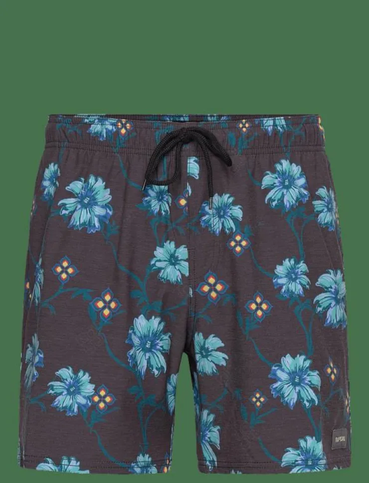Rip Curl Badshorts|Badkläder|SURF REVIVAL FLORAL VOLLEY - Badbyxor