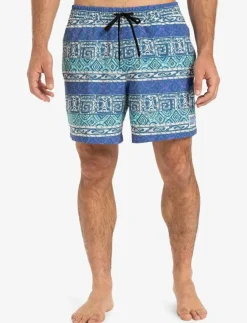 Quiksilver Badshorts|SURFSILK STRAIGHT VOLLEY 16 - Badbyxor