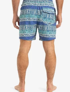 Quiksilver Badshorts|SURFSILK STRAIGHT VOLLEY 16 - Badbyxor