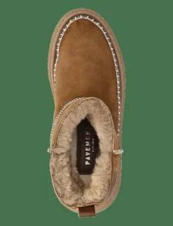 Kvinnor Pavement Varmfodrade Stövlar|Boots|Suvi - Platta ankelboots