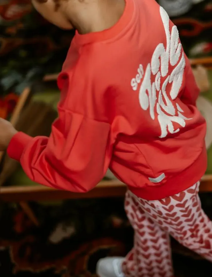 Daily 7 Sweater Brushed Print - Sweatshirts|Barn Överdelar
