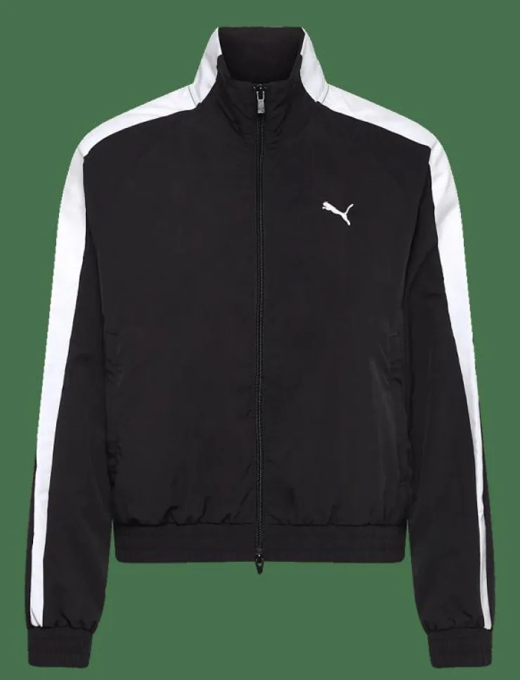PUMA T7 Relaxed Woven Track Jacket - Sweatshirts|Kvinnor Sweatshirts