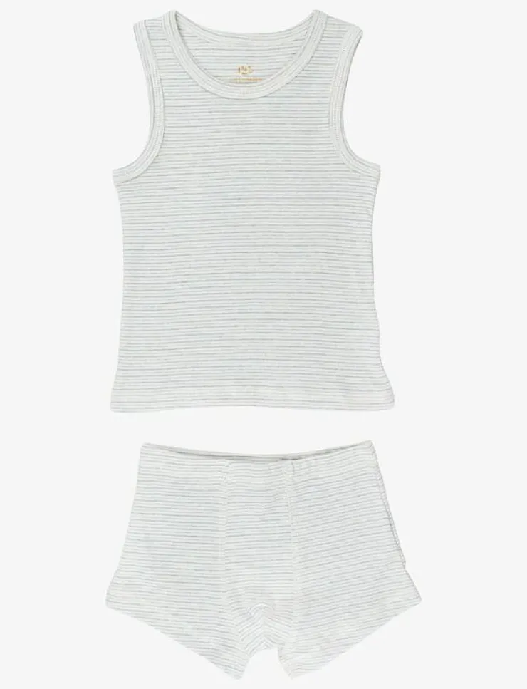 Copenhagen Colors TANK-TOP AND BOXERSHORTS STRIPED - Underklädesset|Barn Underkläder