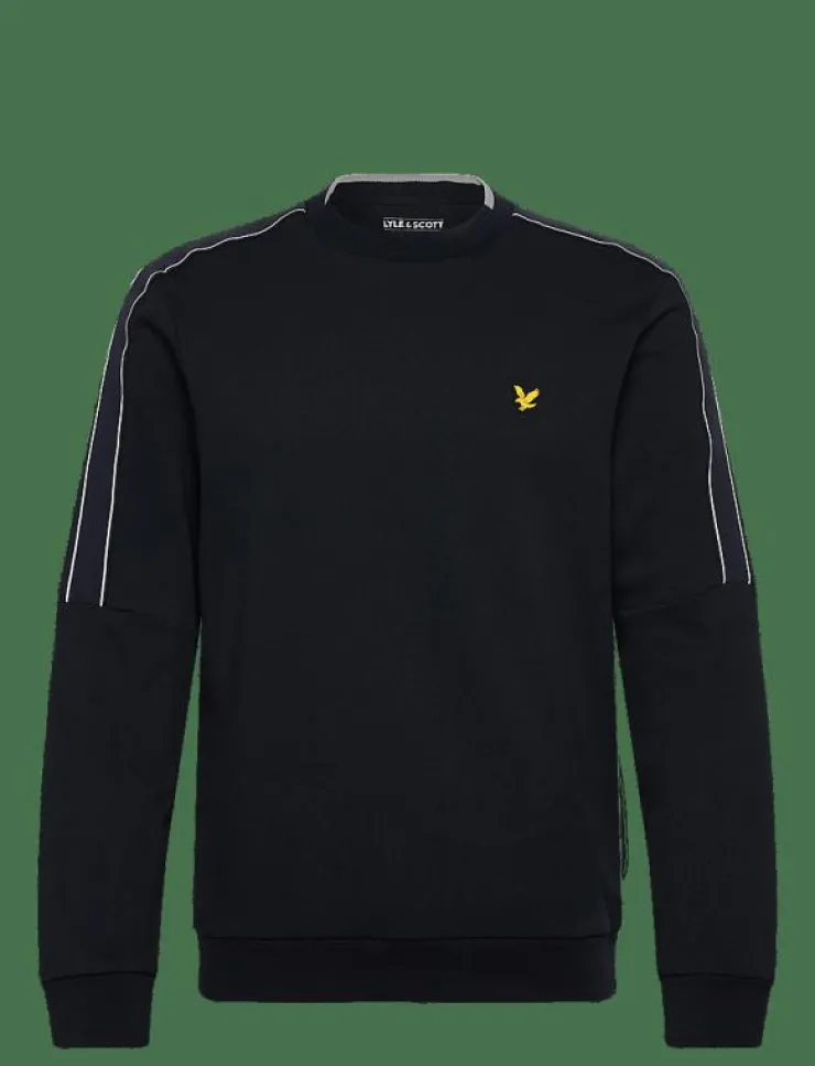 Lyle & Scott Sport Sweatshirts|Sweatshirts & Huvtröjor|Tape Crew Neck - Sweatshirts
