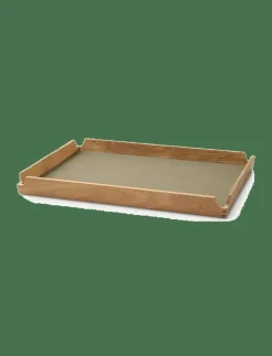 LIND DNA Teak Tray Square Airy - Brickor| Serveringstillbehör