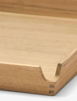 LIND DNA Teak Tray Square Airy - Brickor| Serveringstillbehör