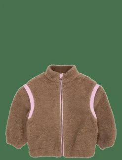 Barn Copenhagen Colors Fleecekläder|TEDDY JACKET W. REMOVABLE SLEEVES - Jackor