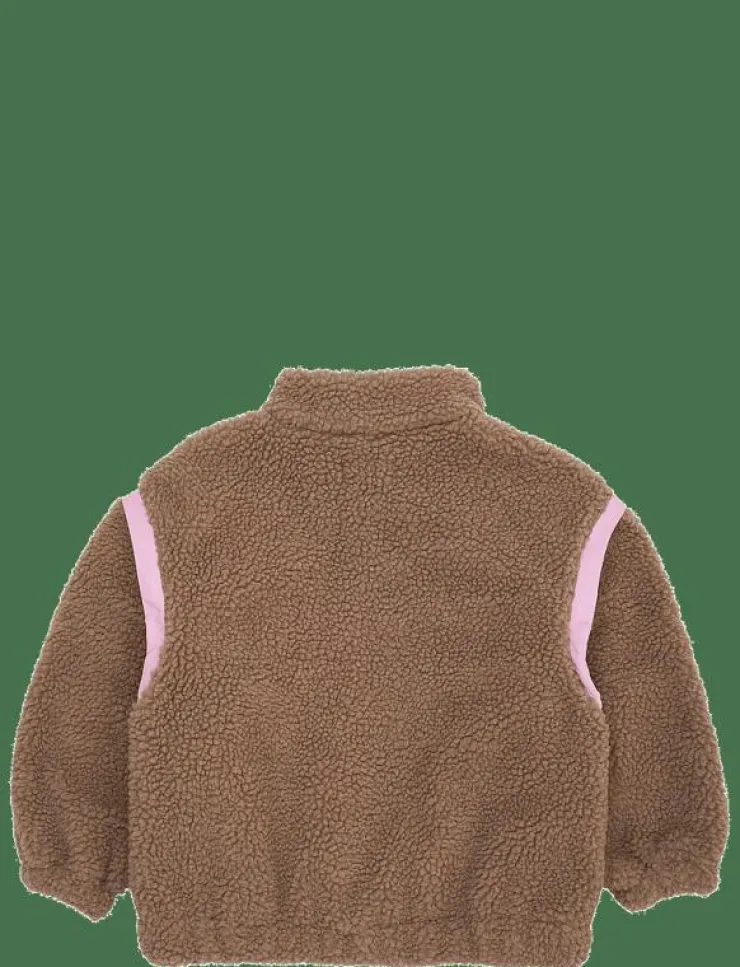 Barn Copenhagen Colors Fleecekläder|TEDDY JACKET W. REMOVABLE SLEEVES - Jackor