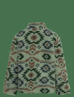 mikk-line Teddy Mix Jacket AOP - Jackor|Barn Fleecekläder