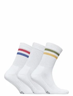Kvinnor Danish Endurance Underkläder|Underkläder|Tennis Crew Socks 3-pack - Strumpor
