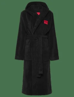 Kvinnor HUGO Morgonrockar|Morgonrockar|TERRY_HOODED GOWN - Morgonrock
