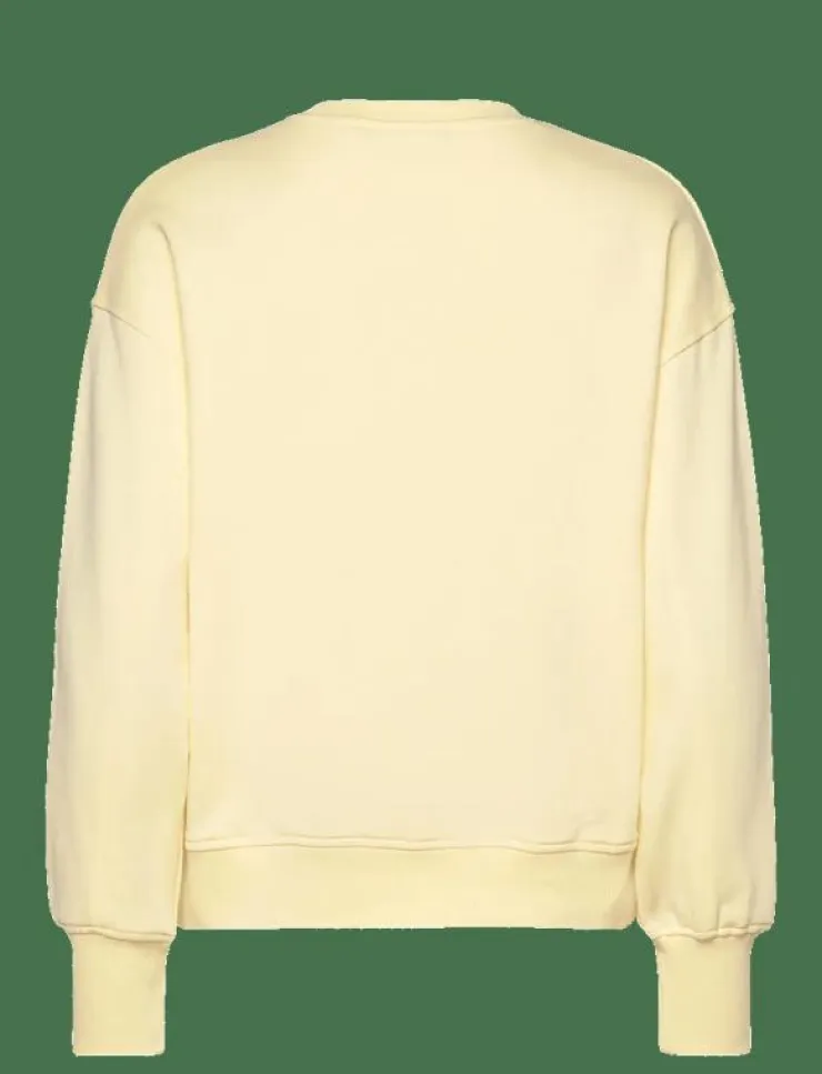 Kvinnor Casall Sweatshirts|Terry Spring Graphic Crew - Sweatshirts