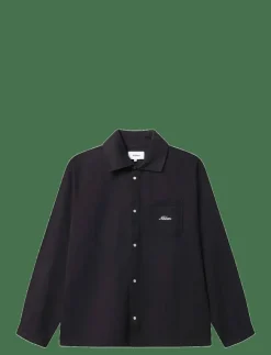 Nikben TEXAS TANNING CLUB SHIRT BLK - Jackor & rockar| Overshirts