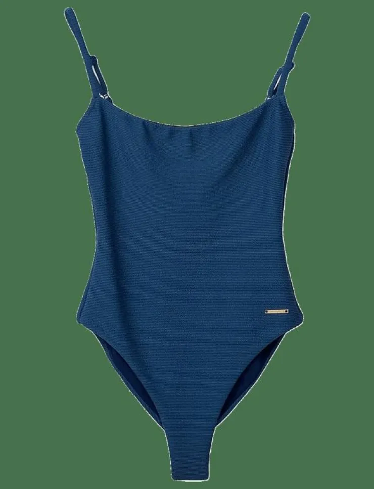 Kvinnor Lexington Clothing Badkläder|Textured Swimsuit - Baddräkter