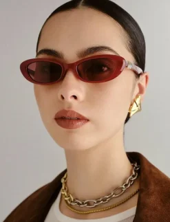 Kvinnor Le Specs Solglasögon|THE WHISPERER - Cat-Eye