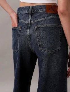 Kvinnor Calvin Klein Jeans Denimkläder|Jeans|THE WIDE LEG - Vida byxor