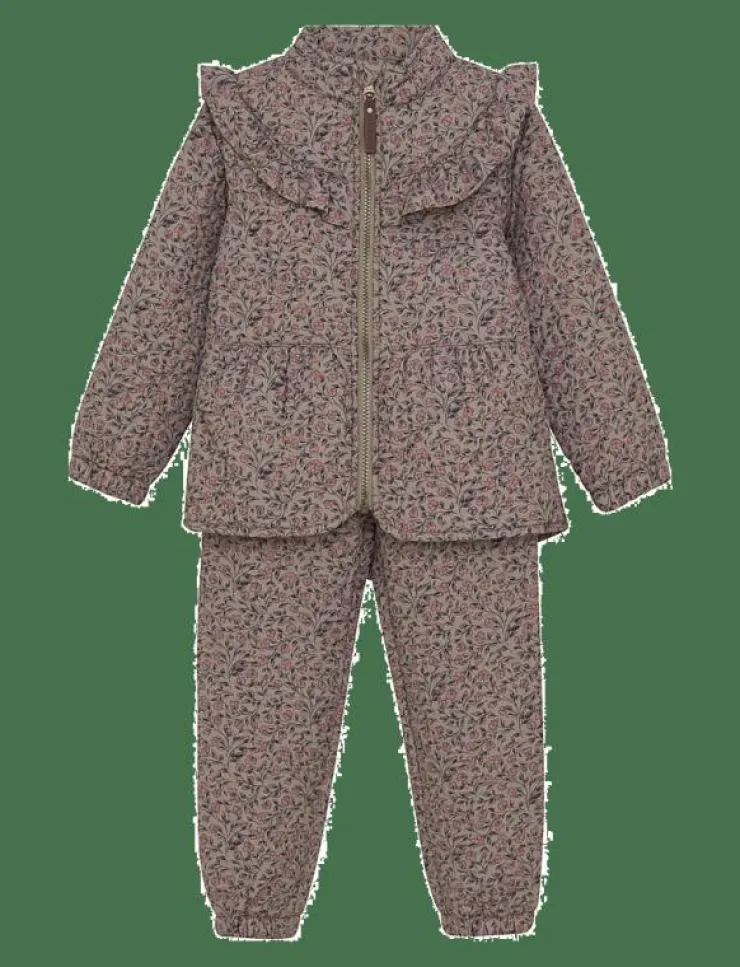 En Fant Thermal Set W. Frills, AOP - Termoställ|Barn Termokläder