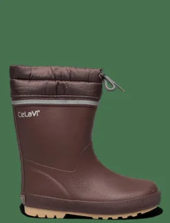 CeLaVi Thermal wellies w.lining-solid - Höga gummistövlar|Barn Gummistövlar