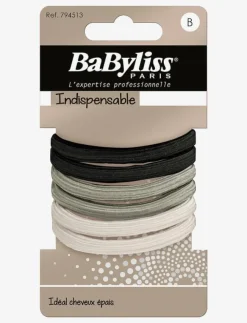 Kvinnor Babyliss Paris Hår|Håraccessoarer|Thick elastics 6 pcs - Hårsnoddar