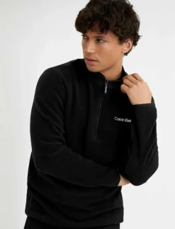 Calvin Klein Golf THOMPSON HALF ZIP FLEECE - Sweatshirts| Sweatshirts