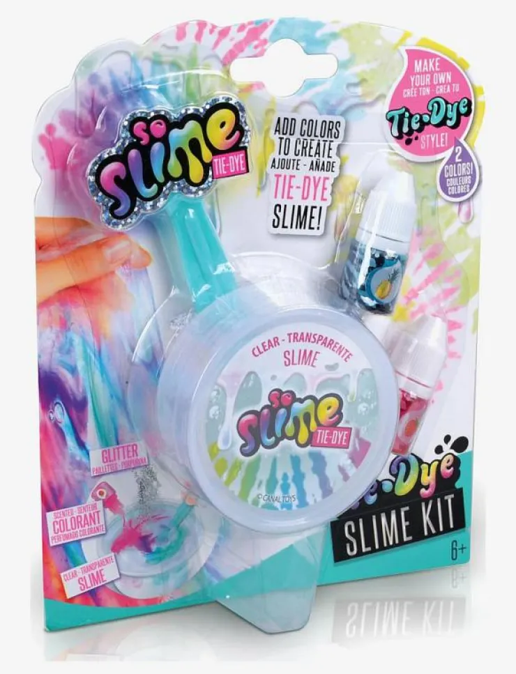 Barn So Slime Rita & Pyssla|Tie Dye Blister Pack, 3 asst - Slajm