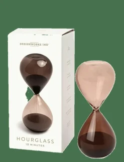 DesignWorks Inc Dekorationsdetaljer|Timglas 15 Min Smoky Quartz - Skulpturer & Porslinsfigurer