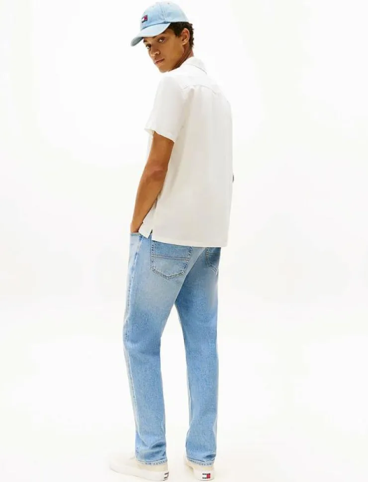 Tommy Jeans TJM LINEN BLEND CAMP SS EXT - Linneskjortor| Skjortor