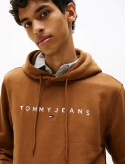 Tommy Jeans Sweatshirts & Huvtröjor|TJM REG LINEAR LOGO HOODIE EXT - Hoodies