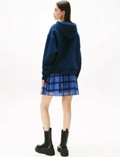 Kvinnor Tommy Jeans Sweatshirts|TJW BXY BADGE HOODIE EXT - Huvtröjor