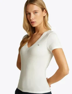 Tommy Jeans TJW 2PACK V-NECK TEE - T-shirts|Kvinnor T-Shirts & Toppar