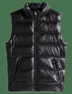 Kvinnor Tommy Jeans Västar|TJW SLIM ZIP PRINT DOWN VEST - Vadderade västar