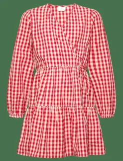 Barn The New Klänningar & Kjolar|TNNally L_S Dress - Långärmade vardagsklänningar
