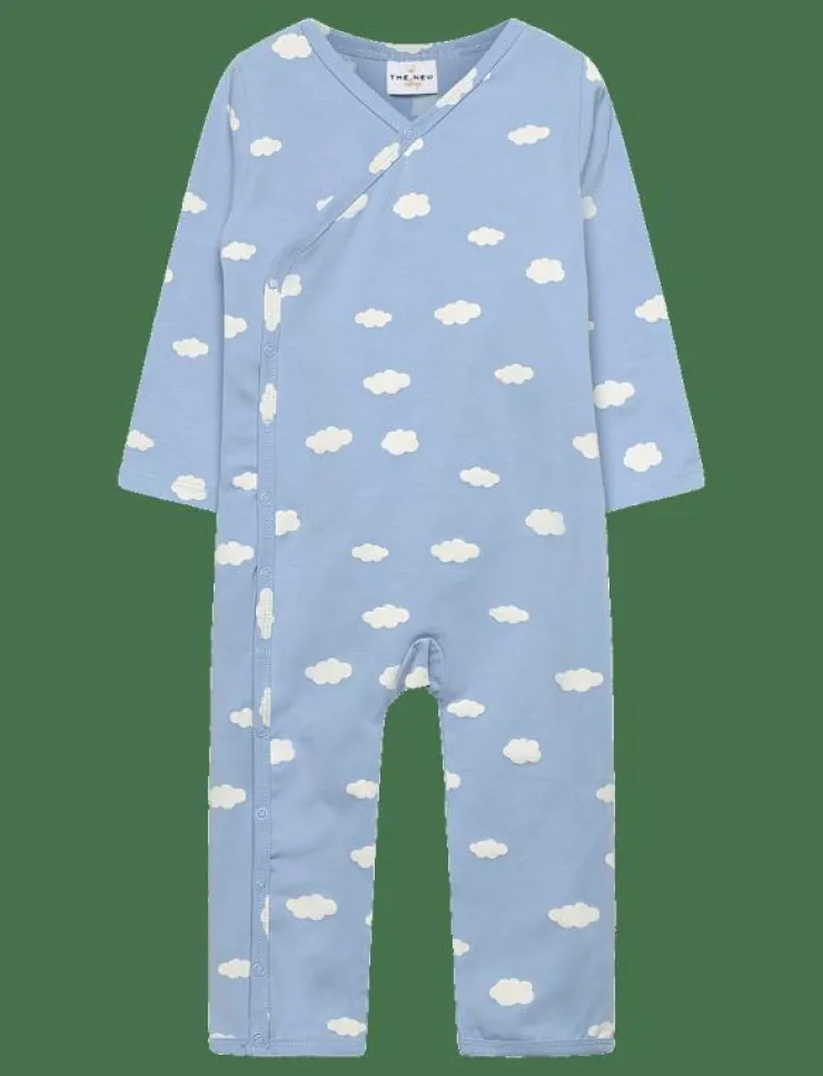 Barn The New Bodysuits|TNSBPaco L_S Wrap Jumpsuit - Långärmad bodysuit